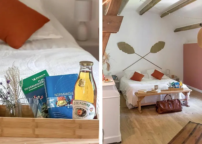 ベッド・アンド・ブレックファスト La Cour Souveraine -chambre D'hotes, La Sablonneuse